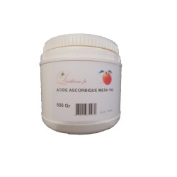 ACIDE ASCORBIQUE (VITAMINE C) MESH 100 EN POT DE 500 G