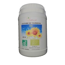 LECITHINE DE TOURNESOL "BIO" EN POT DE 250 Gr