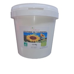 SUNFLOWER LECITHIN "ORGANIC" IN A 1.5 KG BUCKET