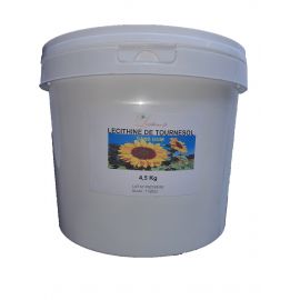SUNFLOWER LECITHIN CONVENTIONAL WITHOUT GMO IN 4,5 KG BUCKET
