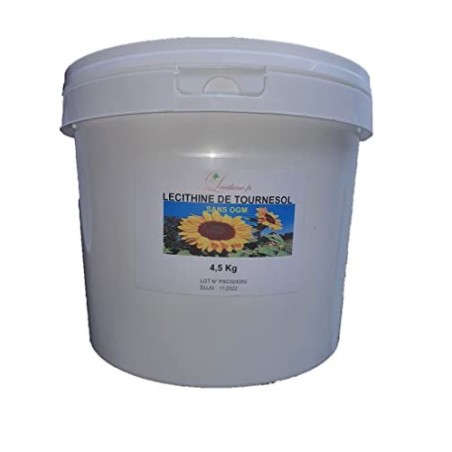 LECITHINE DE TOURNESOL "BIO" EN SEAU DE 4,5 KG