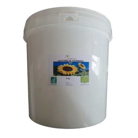 LECITHINE DE TOURNESOL "BIO" EN SEAU DE 9 KG