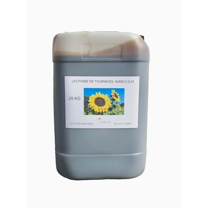 LECITHINE DE TOURNESOL CONVENTIONNELLE SANS OGM EN 25 KG